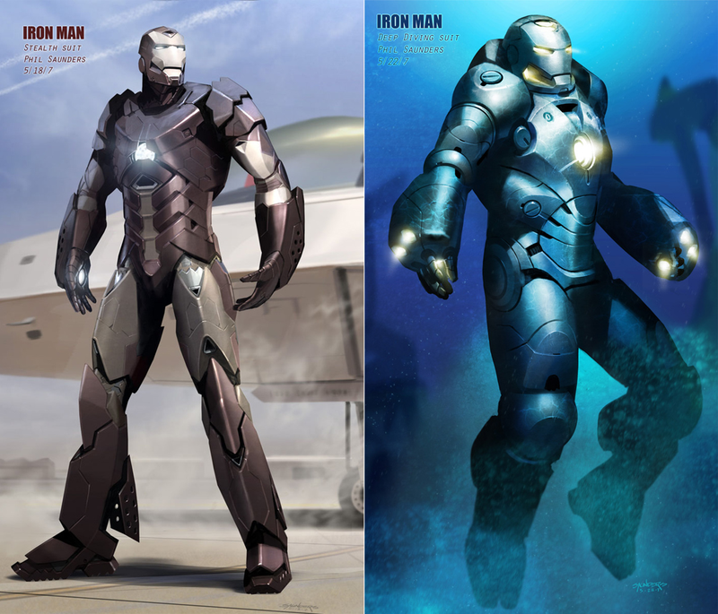 Illustration for article titled The awesome power of battlesuit and armor concept art!